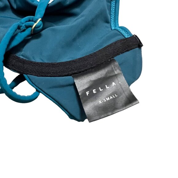 Fella Swim Wired Teal Blue Bikini Top Size XSmall - Picture 5 of 6